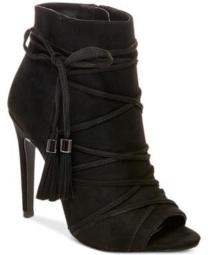 Madden Girl Korset Tie-up Tassle Booties Women's Shoes