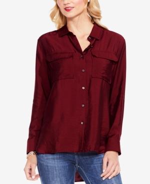 Vince Camuto Flowy Button-front Shirt