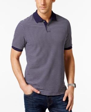Club Room Performance Uv Protection Short-sleeve Stripe Polo
