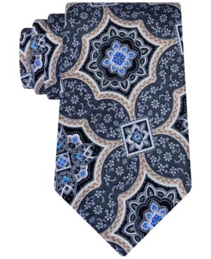 Geoffrey Beene Men's Medallion Culture Tie