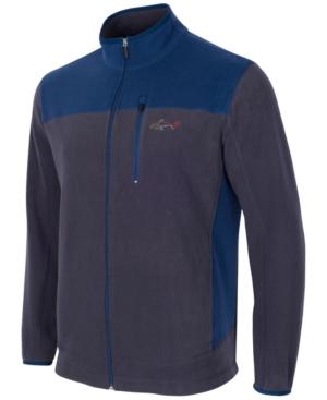 Greg Norman For Tasso Elba Men's 5 Iron Fleece Colorblocked Jacket