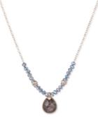 Lonna & Lilly Gold-tone Stone & Bead Pendant Necklace, 16 + 3 Extender