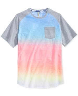 Univibe Men's Skywalker Raglan-sleeve Pocket T-shirt