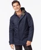 Kenneth Cole Hooded Jacket With Quilted Lining
