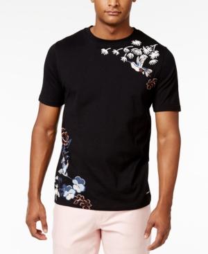 Sean John Men's Embroidered-print Cotton T-shirt, Only At Macy's