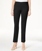 Charter Club Side-zip Slim Ankle Pants, Only At Macy's