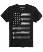 Ring Of Fire Men's Zipper Stripe Graphic-print T-shirt, Only At Macy's