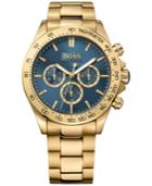 Hugo Boss Men's Chronograph Ikon Gold Ion-plated Bracelet Watch 44mm 1513340