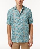 Tasso Elba Men's Short-sleeve Paisley-print Shirt
