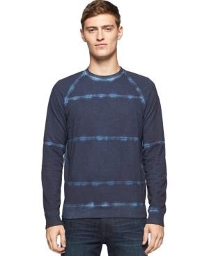 Calvin Klein Jeans Cold Pigment Dye-striped Sweatshirt