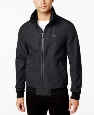 Calvin Klein Men's Contrast-trim Windbreaker