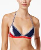 Tommy Hilfiger Colorblocked Bikini Top Women's Swimsuit