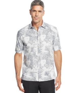 Tasso Elba Island Tropical Print Shirt