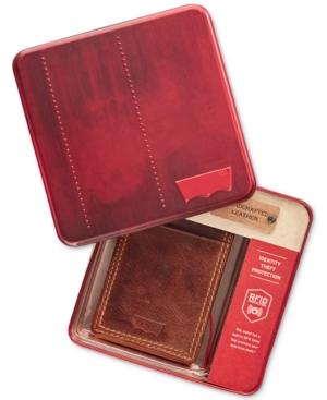 Levi's Men's Rfid Front-pocket Leather Wallet
