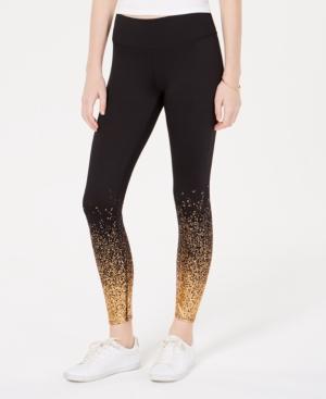 Freshman By Rdg Juniors' Foil-printed Leggings