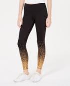 Freshman By Rdg Juniors' Foil-printed Leggings