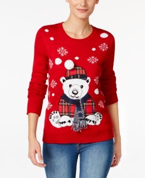 Karen Scott Petite Holiday Sweater, Only At Macy's