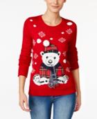 Karen Scott Petite Holiday Sweater, Only At Macy's