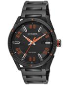 Citizen Drive From Citizen Eco-drive Men's Black Ion-plated Stainless Steel Bracelet Watch 42mm Bm6995-51e