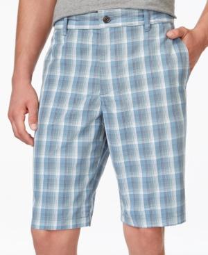 Dockers The Perfect Blue Plaid Shorts