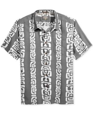 Quiksilver Men's Barbers Point Geometric-print Shirt