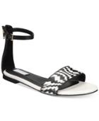 Cole Haan Genevieve Weave Flat Sandals Women's Shoes