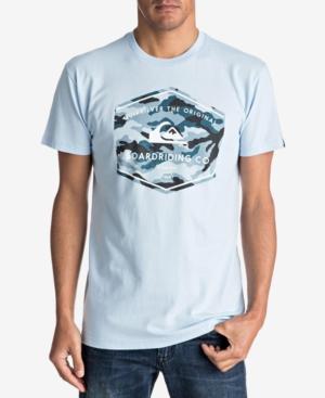 Quiksilver Men's The Og Dos Camouflage Logo-print T-shirt