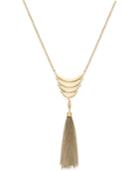 Inc International Concepts Gold-tone Long Tassel Necklace, Only At Macy's