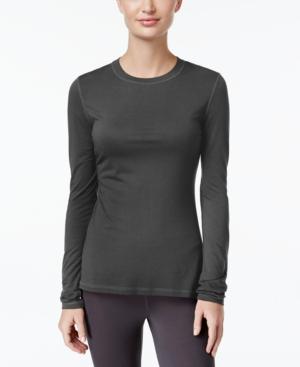 Ideology Long-sleeve Base-layer Top, Only At Macy's