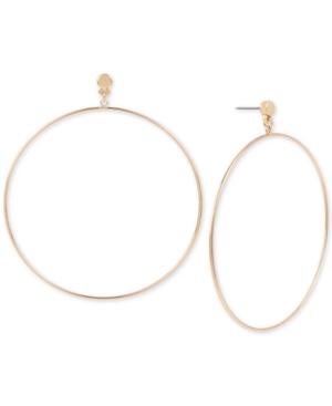 Bcbg Large Drop Hoop Earrings