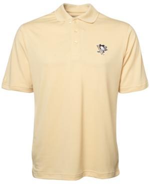 Antigua Men's Short-sleeve Pittsburgh Penguins Polo