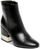 Madden Girl Ambrose Jeweled Block-heel Booties