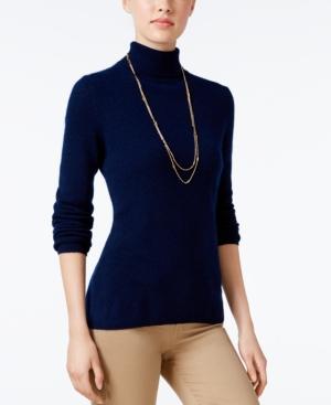 Charter Club Cashmere Turtleneck Sweater, Only At Macy's, 10 Colors Available