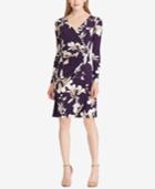 American Living Slim-fit Floral-print Dress