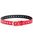 Dkny Spazzolato Grommeted Belt, Created For Macy's