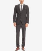 Boss Slim-fit Stretch Virgin Wool Suit