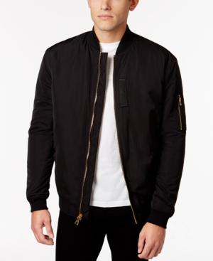 Wht Space Men's Padded Bomber Jacket