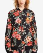 Denim & Supply Ralph Lauren Floral-print Baseball Jacket