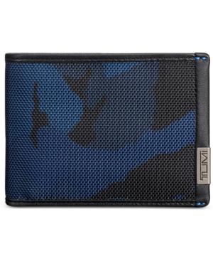 Tumi Men's Camo Double Bifold Wallet