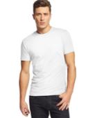 Alfani Stretch Slim-fit Crewneck T-shirt, Created For Macy's