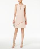 Jessica Simpson Embellished Tiered Shift Dress