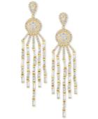D'oro By Effy Diamond Chandelier Earrings (3 Ct. T.w.) In 14k Gold