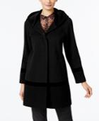 Forecaster Velvet-trim Colorblocked Walker Coat