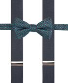 Alfani Men's Mars Neat Pre-tied Bow Tie And Suspender Set, Only At Macy's