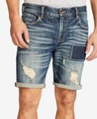 William Rast Men's Kendrick Denim 10 Inseam Shorts