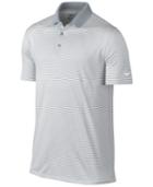 Nike Men's Victory Mini Stripe Dri-fit Stretch Polo Shirt