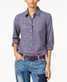 Tommy Hilfiger Printed Shirt, Only At Macy's