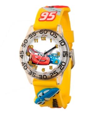 Disney Cars Boys' 3d Plastic Time Teacher Watch