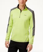 Calvin Klein Men's Quarter-zip Stretch Interlock Sweatshirt