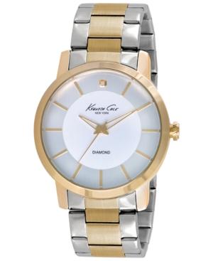 Kenneth Cole New York Men's Two-tone Ion-plated Stainless Steel Bracelet Watch 43mm 10020807